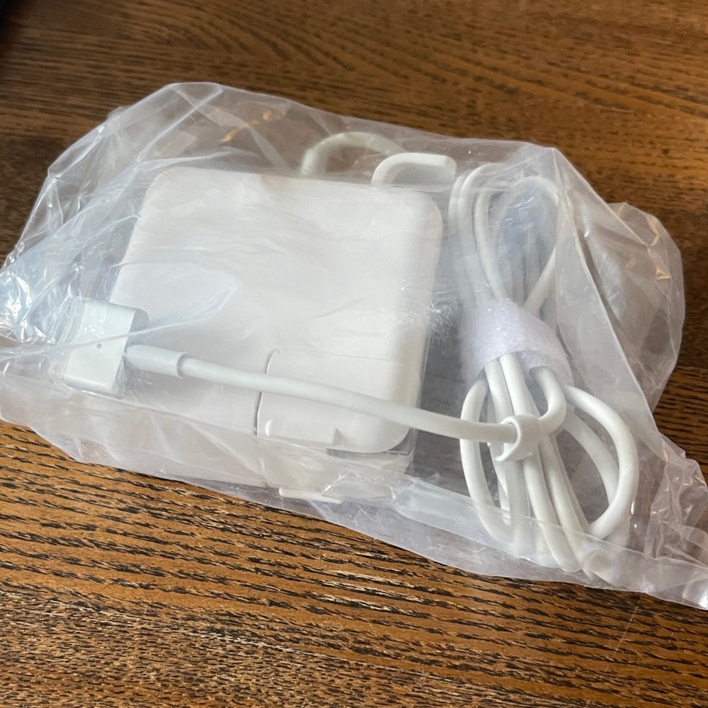 White Power Adapter for Laptops